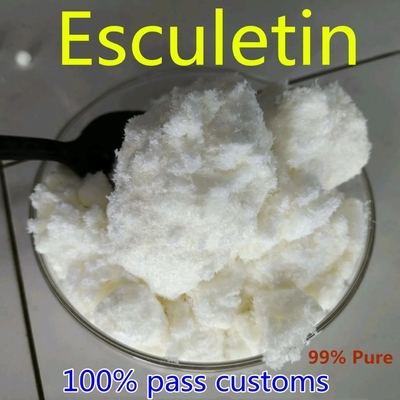 100% pasdouane 99% het Zuivere Poeder CAS 305-01-1 van Esculetin/Esculetina-