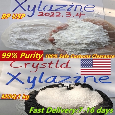 whatsaspp: +86 15512120776 Xylazine-Cas 7361-61-7 Xylazine van de Poeder99% Zuiverheid Basiscas 23076-35-9 Xylazine Hcl