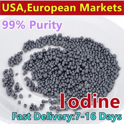 99,9% kristallen jodiumpoeder jodiumballen CAS 7553-56-2 met hoge zuiverheid 99% violet - zwarte kristallen 7553-56-2