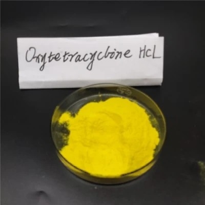 GMP Oxytetracycline van het de Grondstoffenpoeder 99% CAS 2058-46-0 van de Fabriekslevering Waterstofchloride