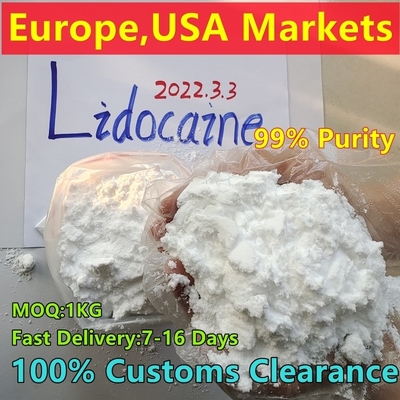whatsapp +8615512120776 Lido caine van de Basiscas 137-58-6 Lido van Liddocaine van het cainepoeder
