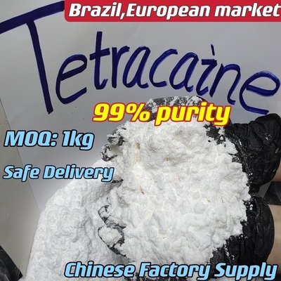 Cas 136-47-0 Lokaal het Waterstofchloridepoeder van Verdovingsmiddelenagenten 99% Tetracaine