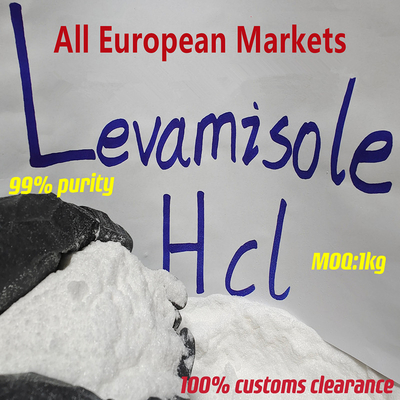 whatsapp: +86 15512129801, Tetramisole-HCl CAS 5086-74-8 Poeder met het waterstofchloride van Tetramisole van de Veiligheidslevering