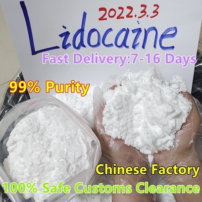 Lido-caine van het Verdovingsmiddelendrugs van CAS 73-78-9 Lokaal HCL/Lido-caine Waterstofchloride